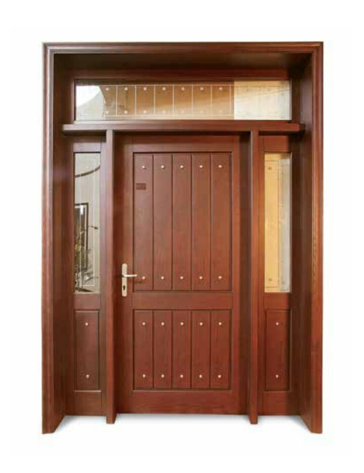 Mahogany Entrance Door