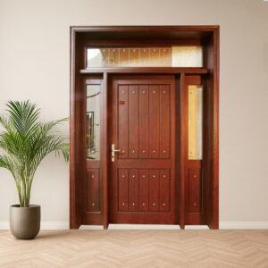 Customized Wooden Glass Door