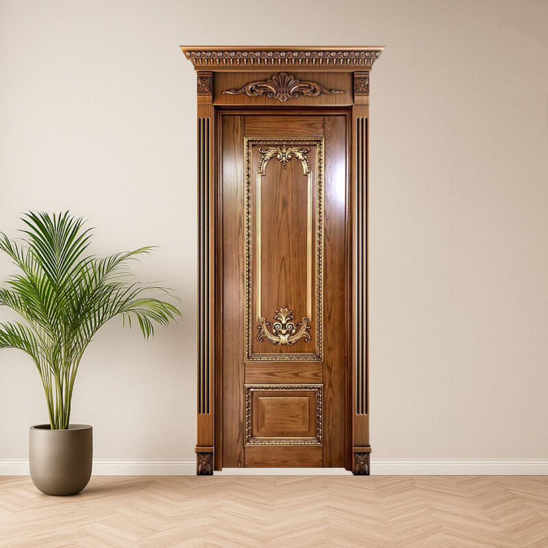 Classic entrance door