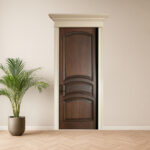 customized wooden modern aesthetic doors