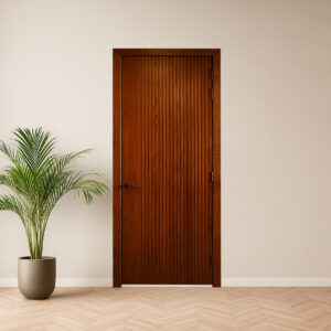 Modern Stylish carved entrance door