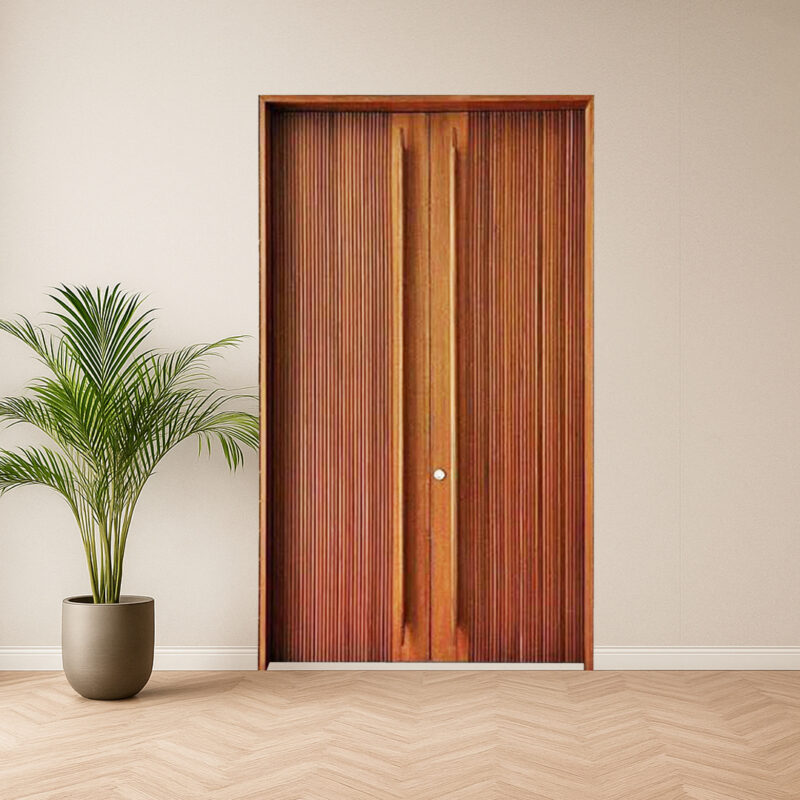 cuastomized wooden modern aesthetic doors