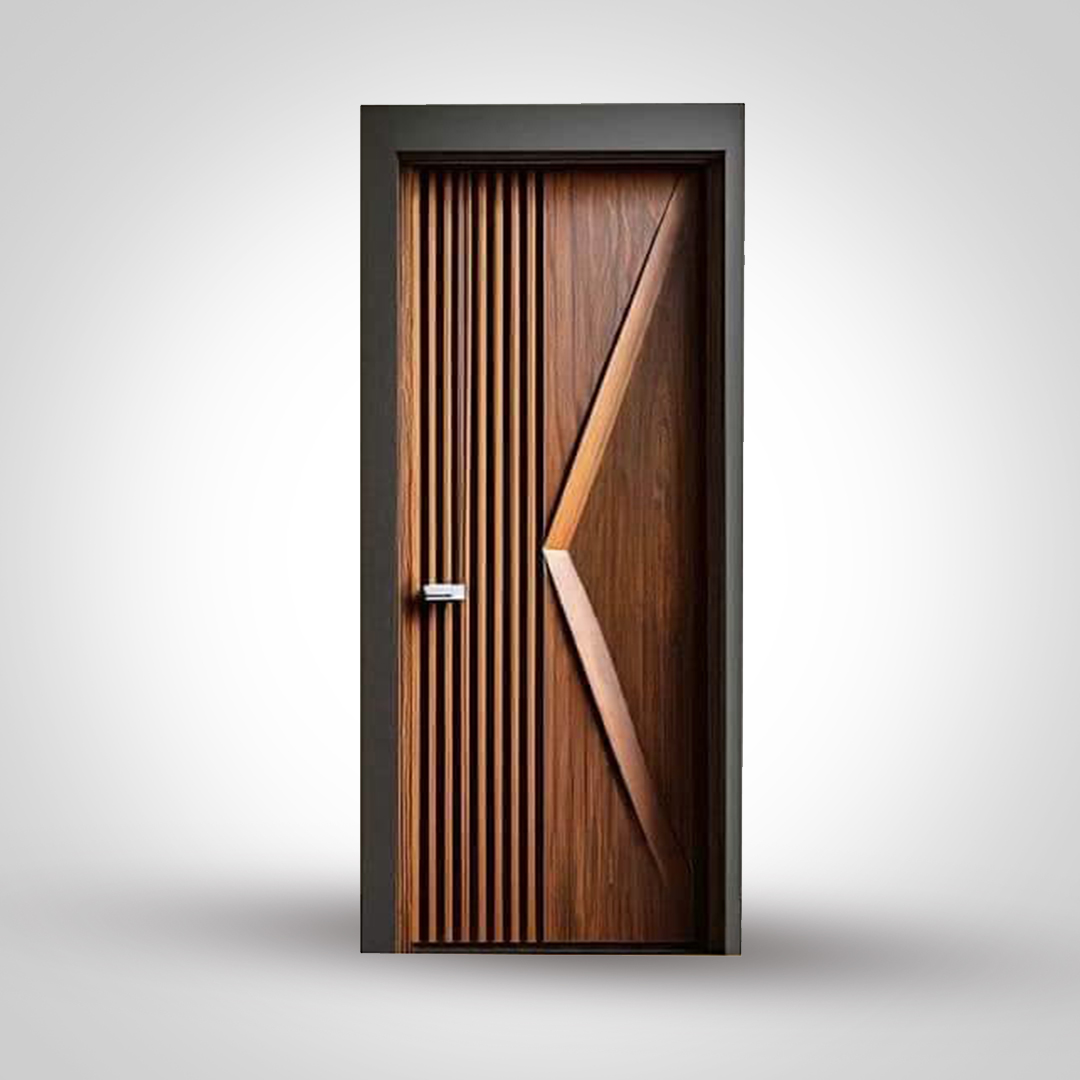 customized wooden modern aesthetic doors