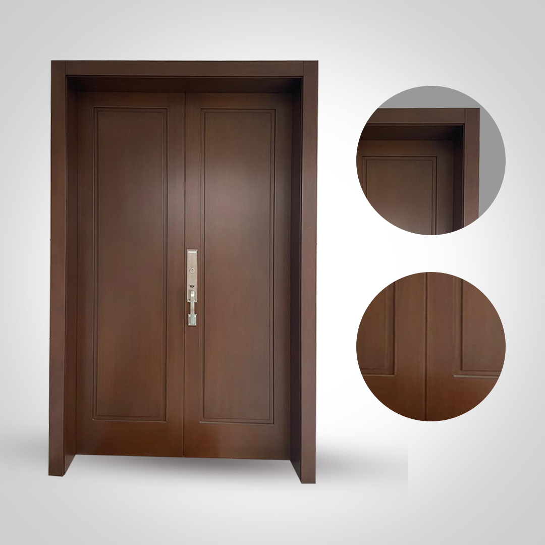 Customised engineered modern doors